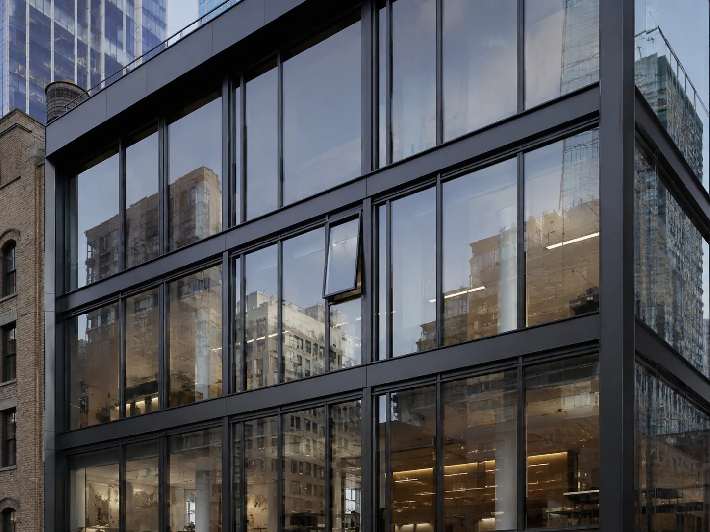 Curtain wall elevation