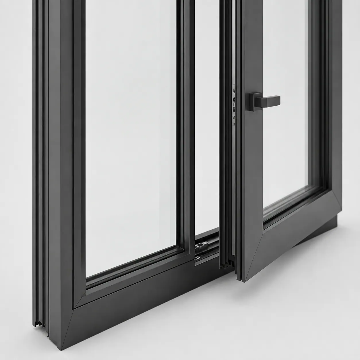 MB-Slimline profile section, exploded
